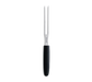 Louis Tellier Cook's Fork w/ Stainless Steel Blade & Black Plastic Handle (721901400)-cityfoodequipment.com