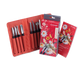 Louis Tellier 8 Piece Professional Carving Tool Set w/ Nylon Roll Bag (908180802)-cityfoodequipment.com