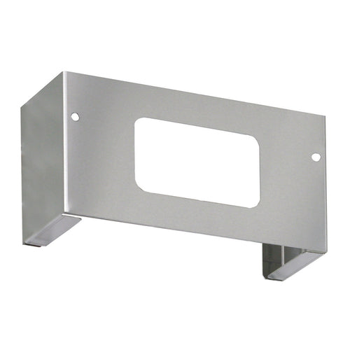Louis Tellier Wall Mount Disposable Glove Dispenser - 3 1/5"W x 5 3/10"H, Stainless Steel (B1035)-cityfoodequipment.com
