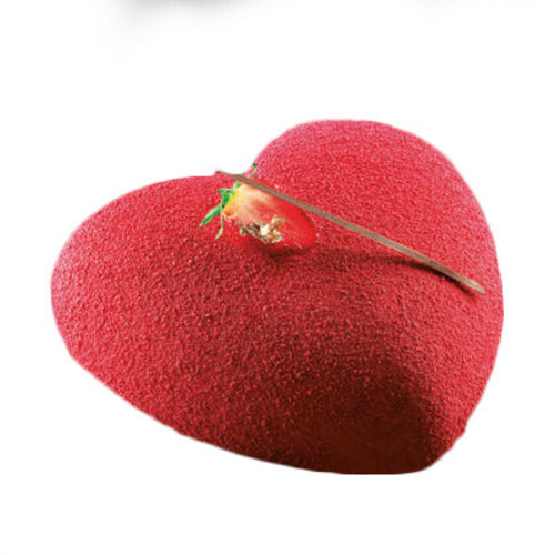 Silikomart Mini Heart Shaped Mold w/ 8 Sections - Silicone, White (CURVEAMORIN100)-cityfoodequipment.com