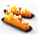 Silikomart Ã‰clair Mold w/ 10 Sections - Silicone, White (CURVEECLAIR80)-cityfoodequipment.com