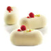 Silikomart Pillow Shaped Mold w/ 12 Sections - Silicone, White (CURVEPILLOW80)-cityfoodequipment.com