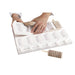 Silikomart Ice Cream Pop Mold w/ 6 Sections - Silicone, White (GEL04TANGO)-cityfoodequipment.com