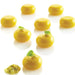 Silikomart Stone Shaped Mold w/ 35 Sections - Silicone, White (MICROSTONE5)-cityfoodequipment.com
