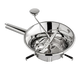 Louis Tellier Food Mill w/ (3) Grids - 14 1/4" Deep, Stainless Steel (N3004X)-cityfoodequipment.com