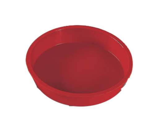 Silikomart 7 1/2" Round Mold - 1 1/2"H, Silicone, Red (SFT118)-cityfoodequipment.com