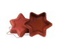 Silikomart 10 1/4" Small Star Mold - 1 1/2"H, Silicone, Red (SFT201)-cityfoodequipment.com