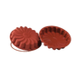 Silikomart 8 2/3" Marguerite Mold - 1 3/4"H, Silicone, Red (SFT220)-cityfoodequipment.com
