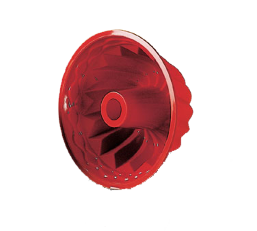 Silikomart 8 5/8" Round Kougloff Mold - Silicone, Red (SFT250)-cityfoodequipment.com