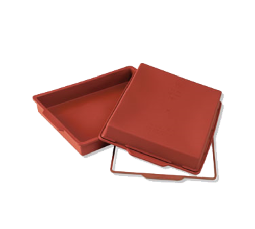 Silikomart 11" Roasting Pan Mold - 1 1/2"H, Silicone, Red (SFT300)-cityfoodequipment.com