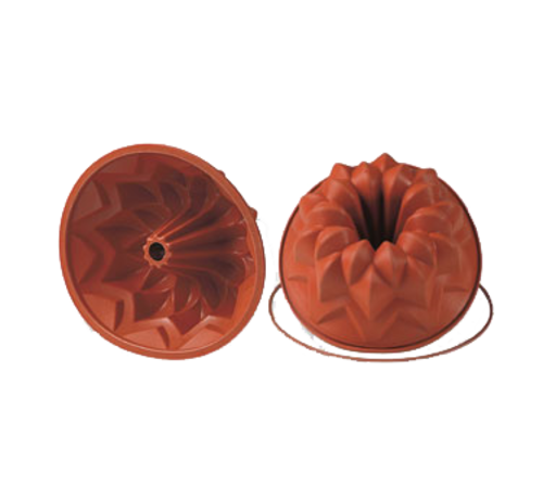 Silikomart 9 1/2" Meteor Mold - 4"H, Silicone, Red (SFT600)-cityfoodequipment.com