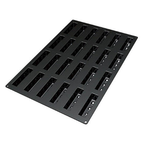 Silikomart Pois Mold w/ 24 Sections - Silicone, Black (SQ023)-cityfoodequipment.com