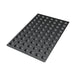Silikomart Mini Charlotte Mold w/ 77 Sections - Silicone, Black (SQ034)-cityfoodequipment.com