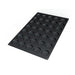 Silikomart Florentines Mold w/ 35 Sections - Silicone, Black (SQ044)-cityfoodequipment.com