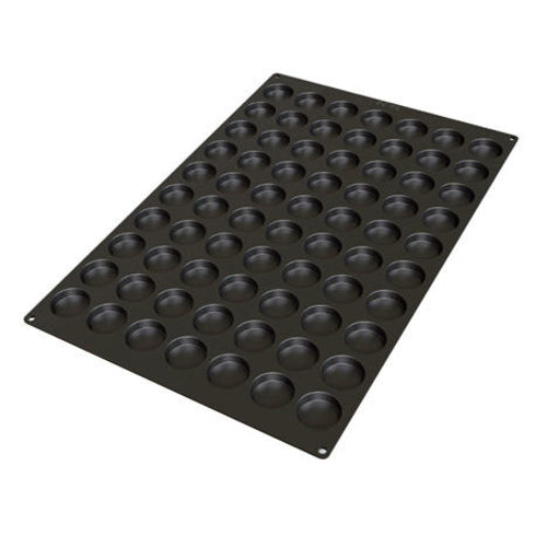 Silikomart Florentines Mold w/ 70 Sections - Silicone, Black (SQ050)-cityfoodequipment.com
