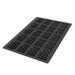 Silikomart Square Waffle Mold w/ 20 Sections - Silicone, Black (SQ052)-cityfoodequipment.com