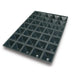 Silikomart Pyramid Mold w/ 35 Sections - Silicone, Black (SQ057)-cityfoodequipment.com
