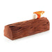 Silikomart 9 7/10"L Wood Log Mold Kit - Silicone, Black (WOOD01)-cityfoodequipment.com