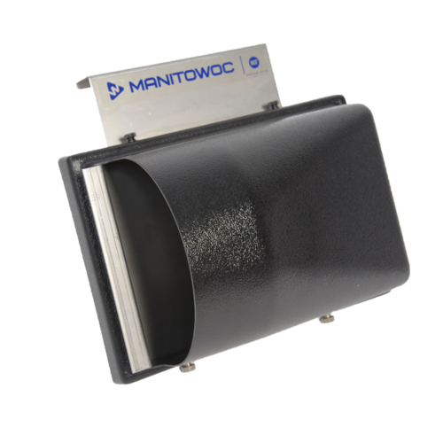 Manitowoc Ice K00461 Ice Bin Scoop Holder - 1 3/10" x 2 3/4" Metal Frame, ABS Plastic Shield-cityfoodequipment.com