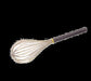 Matfer Bourgeat 111046 Exoglass™ 17 3/4" Egg Whisk, Heat Resistant to 430 F, Stainless Steel/Insulated Handle-cityfoodequipment.com