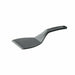 Matfer Bourgeat 112430 Exoglass™ 12" Pelton Slotted Spatula, Heat Resistant to 430 F - Composite, Gray-cityfoodequipment.com