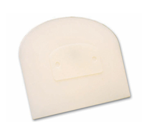 Matfer Bourgeat 112840 Dough Scraper - 4 3/4" x 3 3/4", Polyamide-cityfoodequipment.com