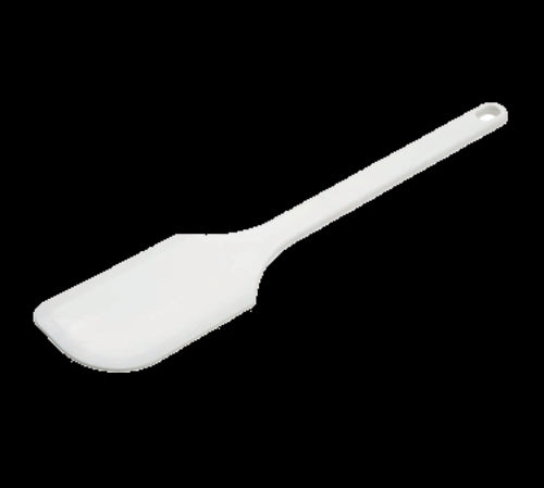 Matfer Bourgeat 113501 Exoglass™ 13 3/4" Flat-Beveled Spatula, Heat Resistant to 430 F - Composite, White-cityfoodequipment.com