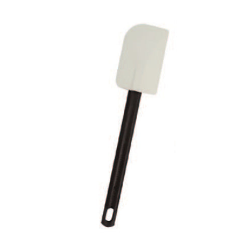 Matfer Bourgeat 113724 10" High Heat Spatula w/ Flexible Blade - Composite, White-cityfoodequipment.com