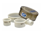 Matfer Bourgeat 150103 8 Piece Round Pastry Cutter Set w/ Storage Container, Composite-cityfoodequipment.com