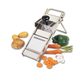 Matfer Bourgeat 215000 Mandoline Slicer w/ Pusher & (3) Julienne Blades, Stainless Steel-cityfoodequipment.com