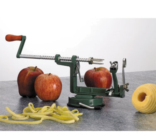 Matfer Bourgeat 215155 Manual Counter Apple Peeler - 12'"L x 4 5/16"W x 5 5/16"H, Stainless Steel-cityfoodequipment.com