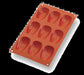 Matfer Bourgeat 257917 Gastroflex™ Madeleine Mold w/ 9 Sections - Silicone-cityfoodequipment.com