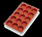 Matfer Bourgeat 257925 Gastroflex™ Mini Tart Mold w/ 15 Sections - Silicone-cityfoodequipment.com