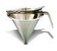 Matfer Bourgeat 258825 2 qt Confectionery Funnel w/ Opening Nozzle, Stainless-cityfoodequipment.com