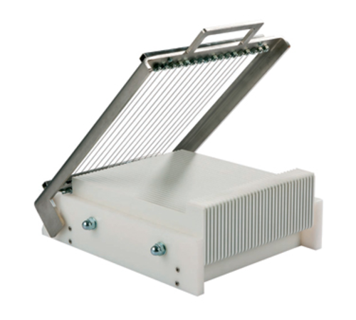 Matfer Bourgeat 263530 Mini Guitar Candy Slicer - 17 1/2"L x 13 1/8"W, Stainless Steel/Plastic-cityfoodequipment.com