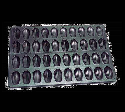 Matfer Bourgeat 310739 ExoSheet™ Madeleine Sheet w/ 40 Sections - Non-Stick, Steel-cityfoodequipment.com