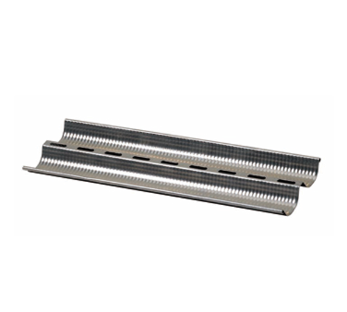 Matfer Bourgeat 311141 French Bread Pan, Non-Stick, Makes (2) 17 3/4" x 5 1/2" Loaves, Non-Stick, Aluminum/Black Anodized-cityfoodequipment.com