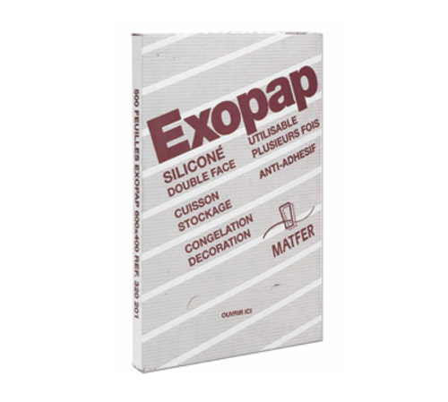 Matfer Bourgeat 320201 Baking Paper - 23 3/4" x 15 3/4", Silicone-cityfoodequipment.com