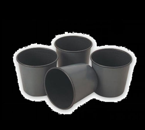 Matfer Bourgeat 331591 Exopan™ 1 3/4" Round Baba Mold - 1 3/4"H, Non-Stick, Steel-cityfoodequipment.com