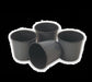 Matfer Bourgeat 331593 Exopan™ 2 3/16" Round Baba Mold - 2 3/16"H, Non-Stick, Steel-cityfoodequipment.com
