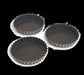 Matfer Bourgeat 331611 Exopan™ 3 3/8" Round Fluted Tartlet Mold w/ Removable Bottom - Non-Stick, Steel-cityfoodequipment.com