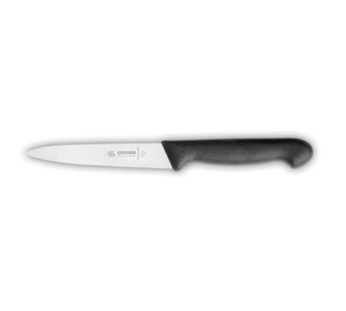 Matfer Bourgeat 182106 6" Giesser Kitchen Knife, Multi-Purpose, Chrome-Molybdenum Steel Blade-cityfoodequipment.com