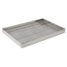 Matfer Bourgeat 313004 Baba Draining Box w/ Feet - 23 3/4" x 15 3/4" x 2", Stainless Steel-cityfoodequipment.com