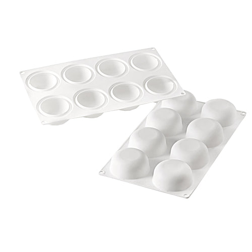 Silikomart Silikomart™ 3D "Stone" Mold w/ 8 Sections - Silicone (258308)-cityfoodequipment.com