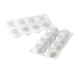 Silikomart Silikomart™ 3D "Stone" Mold w/ 8 Sections - Silicone (258308)-cityfoodequipment.com