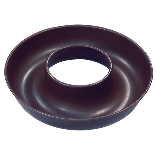 Matfer Bourgeat 331184 Exopan™ 7 7/8" Round Savarin Mold - 1 2/3"H, Non-Stick, Fine Steel-cityfoodequipment.com