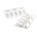 Silikomart Silikomart™ 3D "Pillow" Mold w/ 8 Sections - Silicone (258310)-cityfoodequipment.com