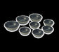 Matfer Bourgeat 331803 Exopan™ 1 3/5" Round Pomponnette Mold - 8/13"H, Non-Stick, Steel-cityfoodequipment.com