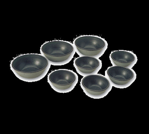 Matfer Bourgeat 331805 Exopan™ 2" Round Pomponnette Mold - 11/13"H, Non-Stick, Steel-cityfoodequipment.com