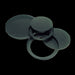 Matfer Bourgeat 332225 Exopan™ 9 1/2" Round Fluted Tart Mold w/ Removable Bottom - Non-Stick, Steel-cityfoodequipment.com